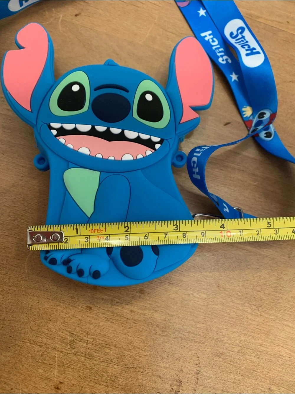 Disney Stitch Silicone Mini Bag with Adjustable Strap